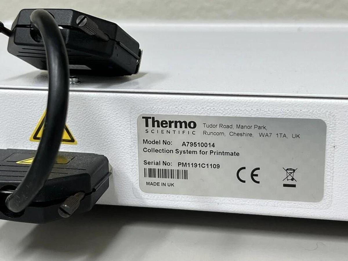 Used Thermo collection delivery base system for PrintMate 450 cassette printer