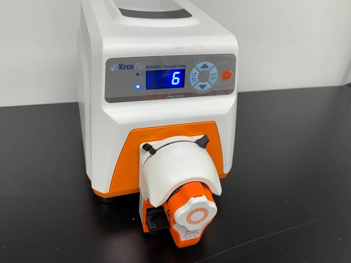 Used SpectrumLabs Krosflo Research I Peristaltic Pump & Head 900-1893 6-600rpm 0.1 HP