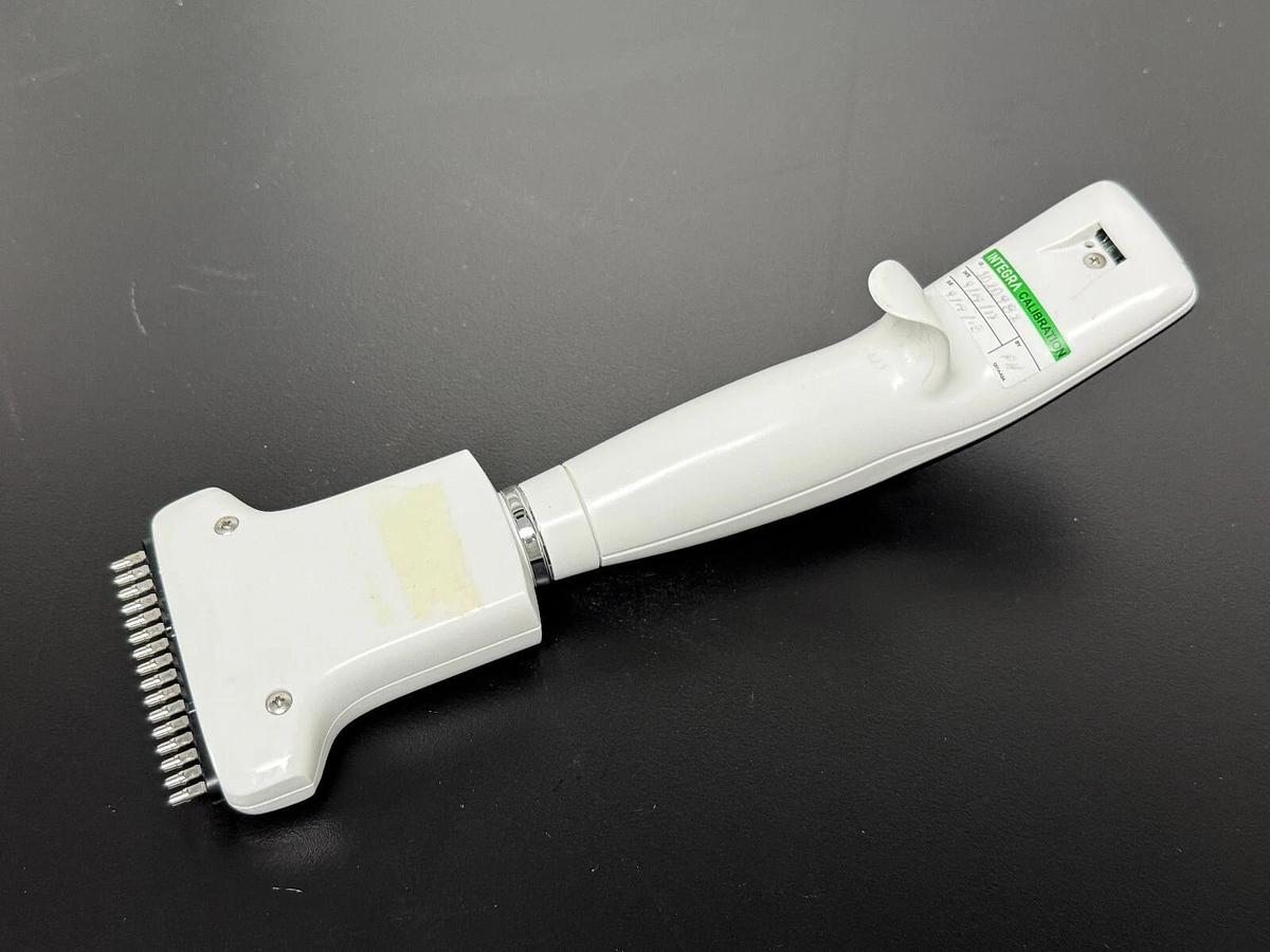 Used Integra ViaFlo 5-125ul 16-channel electronic pipette 4642
