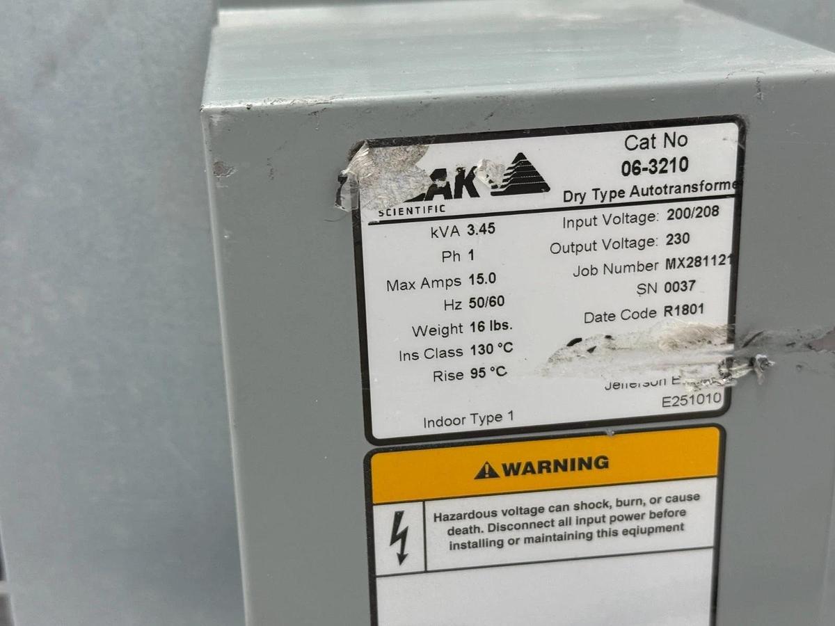 Used Peak Scientific Genius XE70 XE Mass Spectometer lab Nitrogen gas generator 70L