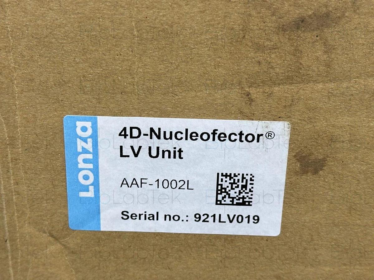Used Lonza 4D Nucleofector transfection LV unit AAF-1002L NEW