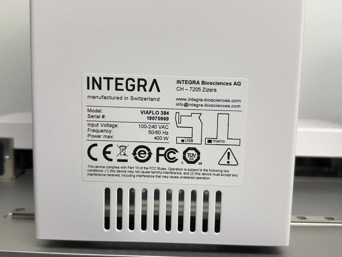 Used INTEGRA VIAFLO 96 Electronic Pipetting System 5-125µl 96-Channel | Benchtop
