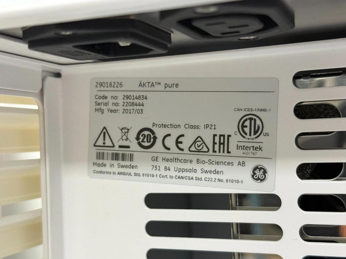 Used GE Cytiva AKTA Pure 25M FPLC Chromatography System + Frac/PC 2017