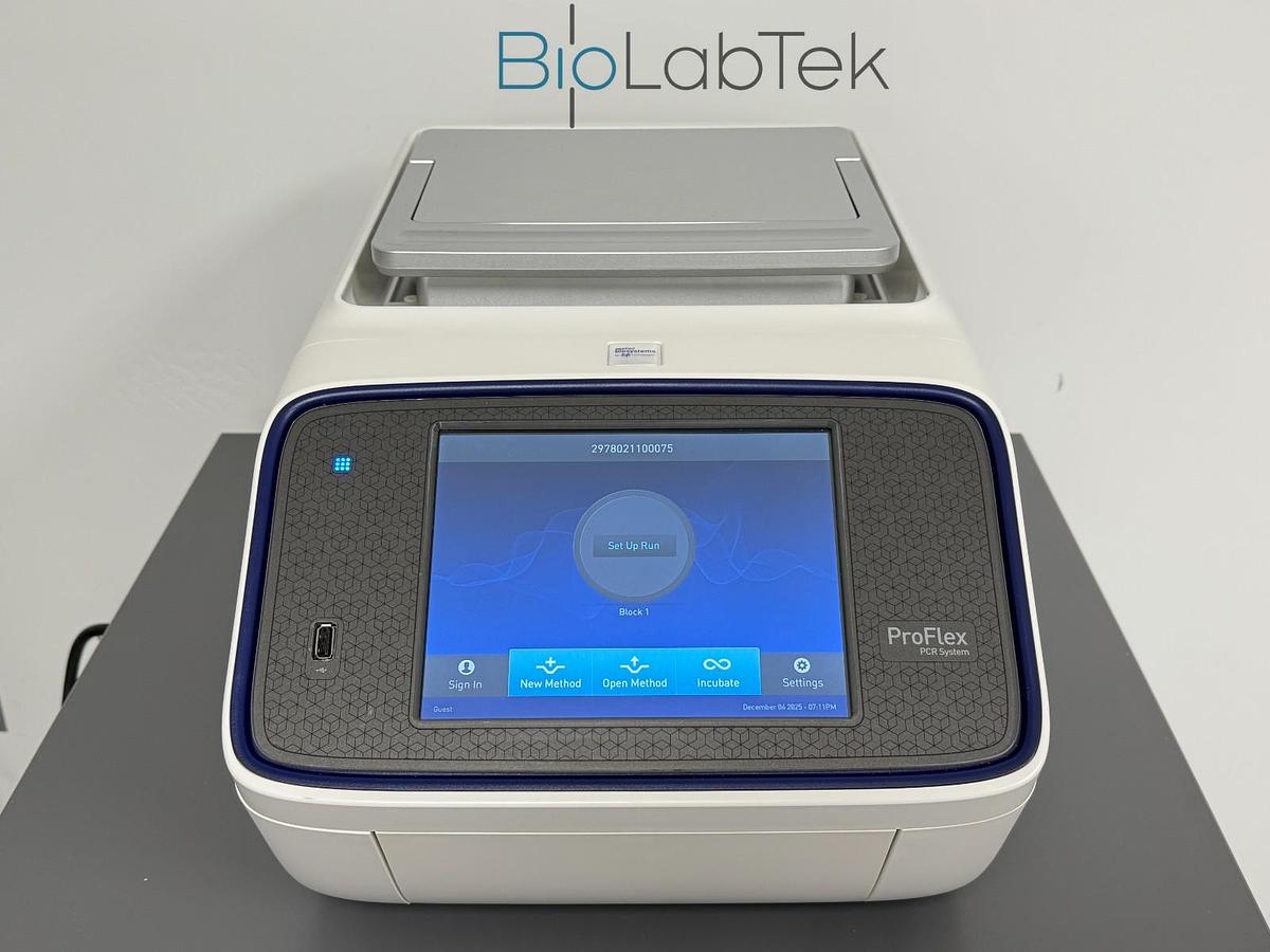 Used 2021 Thermo Applied Biosystems ProFlex PCR system with dual 2 x 96-well block