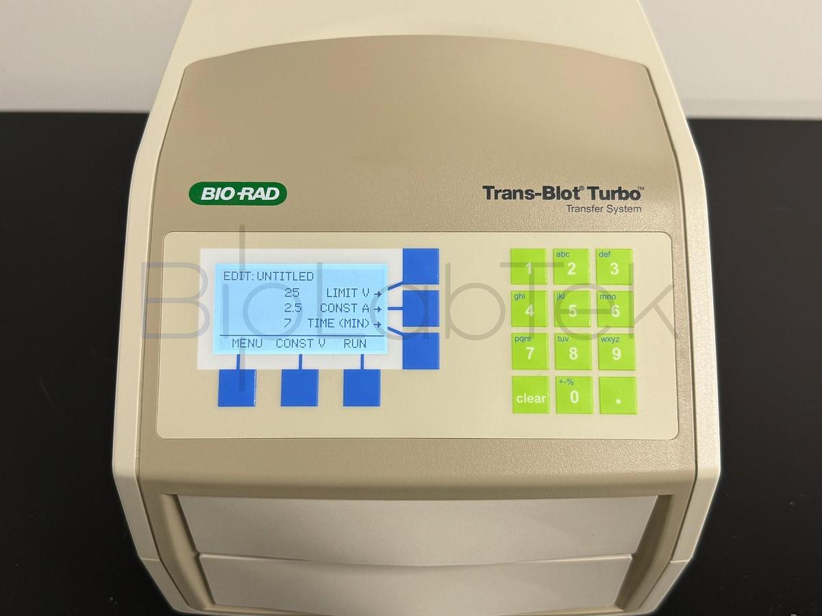 Used Bio-Rad Trans-Blot Turbo Transfer System | Semi-Dry Western Blot