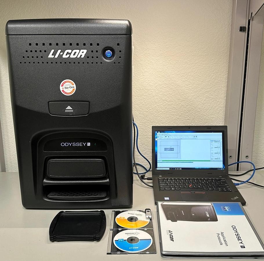 Used LI-COR Odyssey FC dual-mode Western blot Imaging System 600/700/800/Chemi