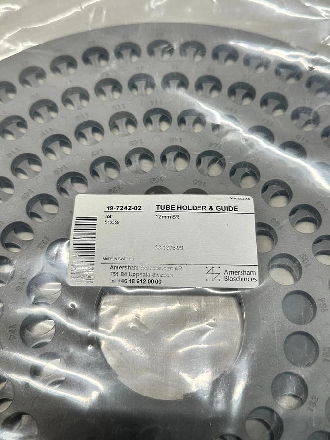 Used New Amersham GE Cytiva Frac-920 sampler 12mm SR 516359 tube holder and guide