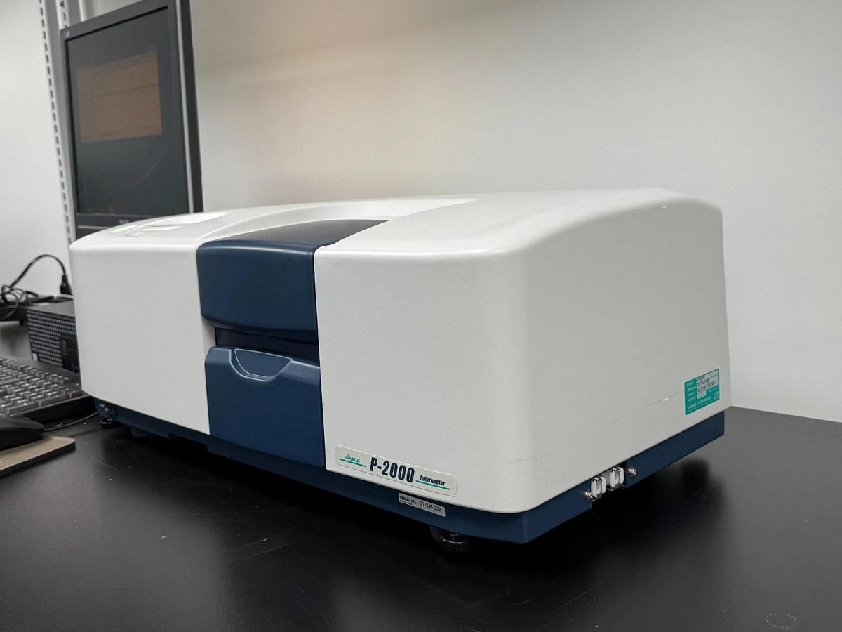 Used JASCO P-2000 Digital Polarimeter | Sodium Lamp 589 nm Automatic Benchtop