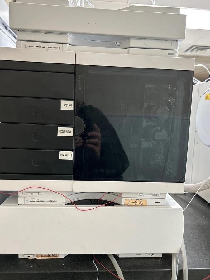 Used Agilent 6420 Triple Quad Clinical LC/MS Spectrometer / HPLC / PC Setup