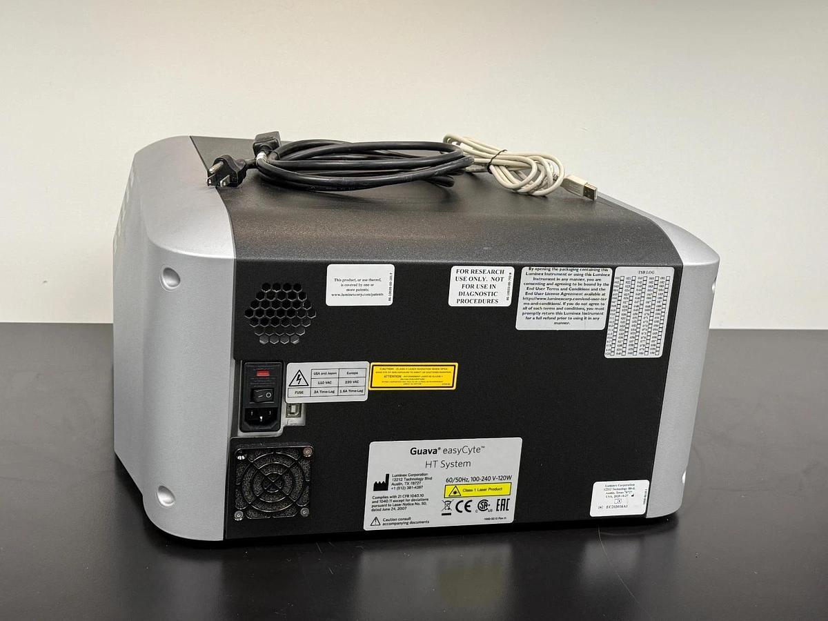 Used Luminex Guava easyCyte 5 HT Flow Cytometer | Benchtop 96-Well Microcapillary