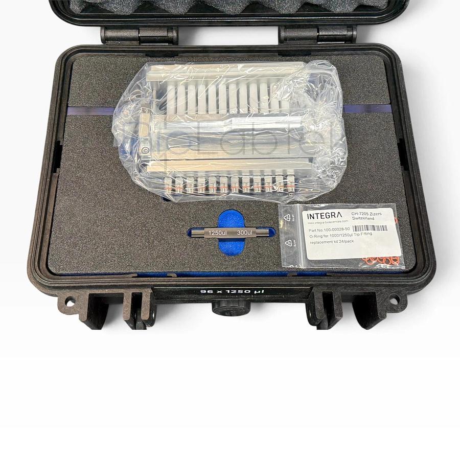Used INTEGRA VIAFLO 96/384 Liquid Handler 96-channel Pipetting Head 96 x 50-1250µl
