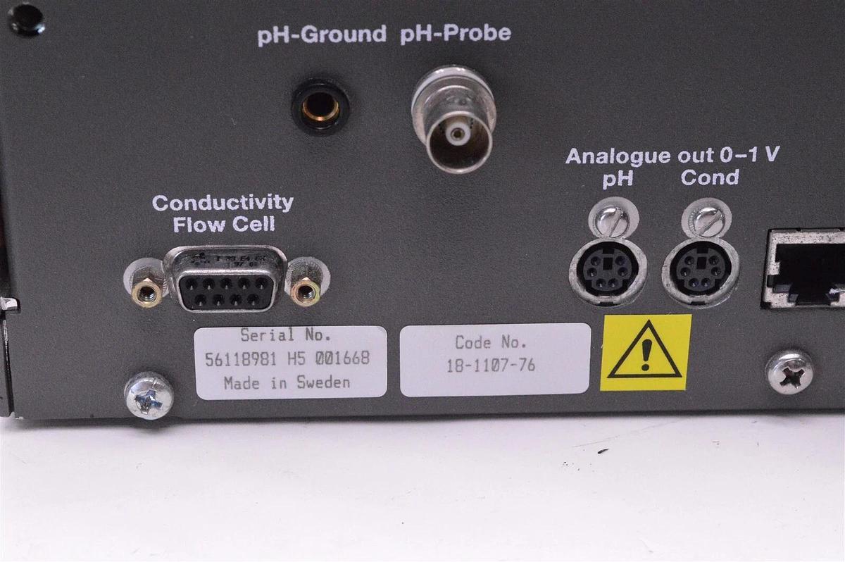 Used GE Amersham Pharmacia pH/C-900 FPLC conductivity flow cell probe control module