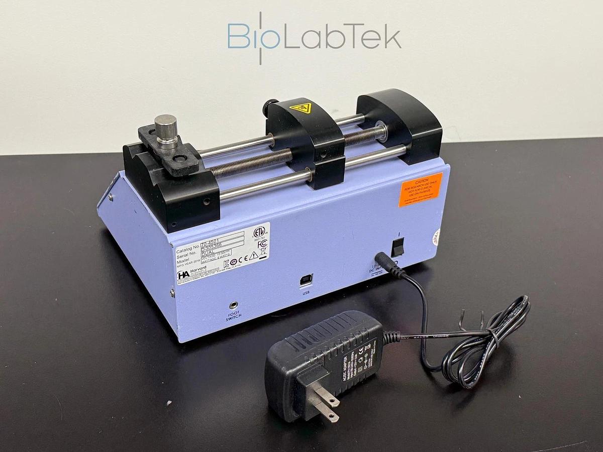 Used Harvard Apparatus touch dual Infusion syringe pump 11 elite