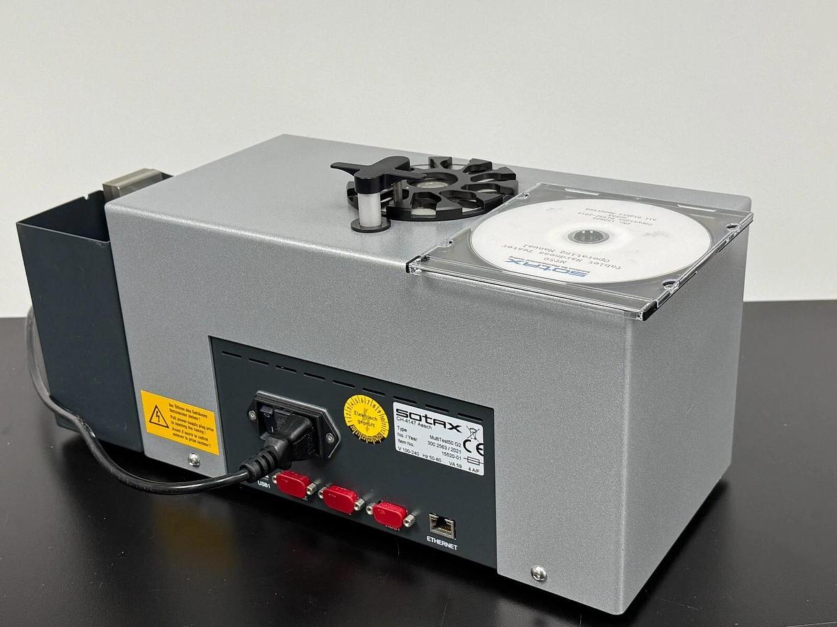 Used Sotax Pharmatron MultiTest 50 G2 MT50 tablet hardness tester