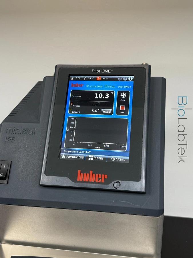 Used Huber Ministat 125 PilotOne -25 to 150c 120v heat & cool Circulating Bath 2.75L