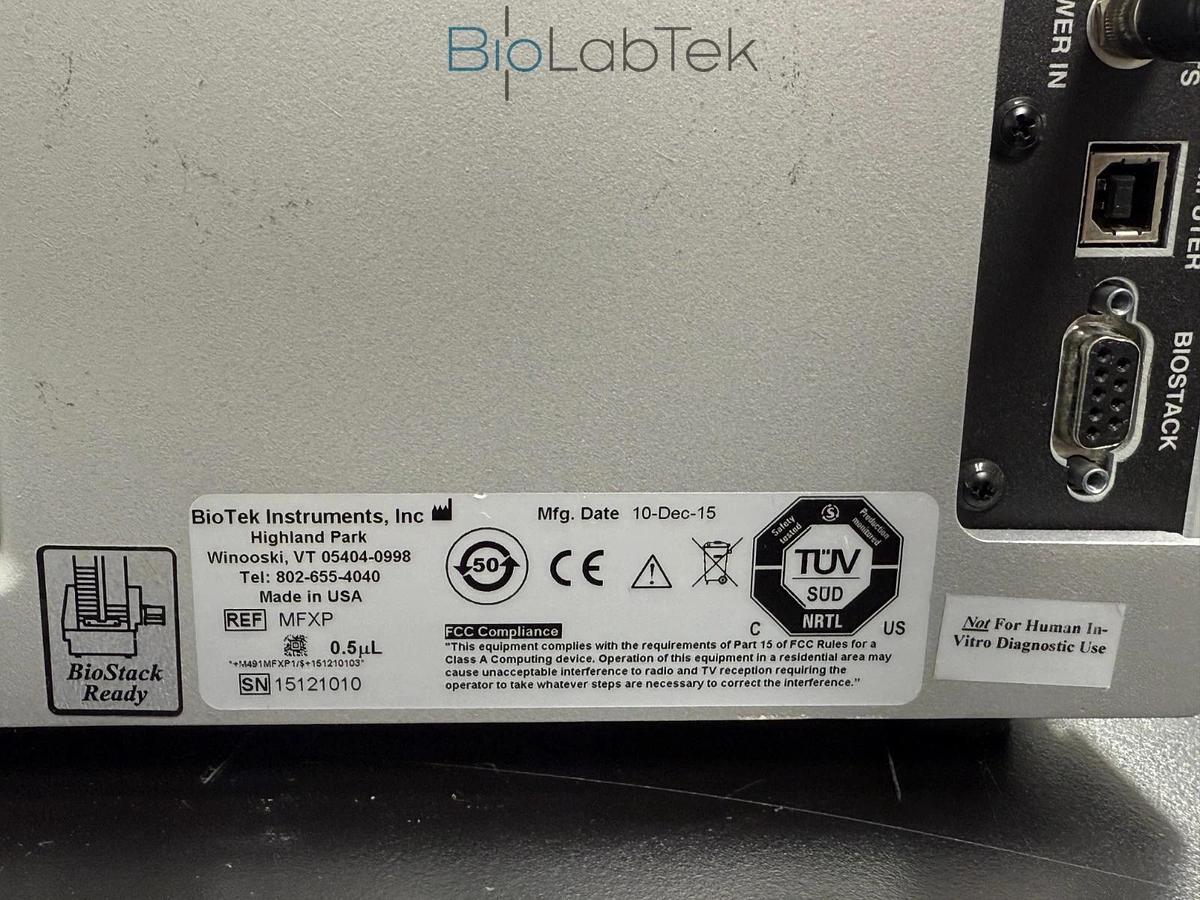 Used BioTek MultiFlo FX touch MFXP Microplate Reagent Dispenser