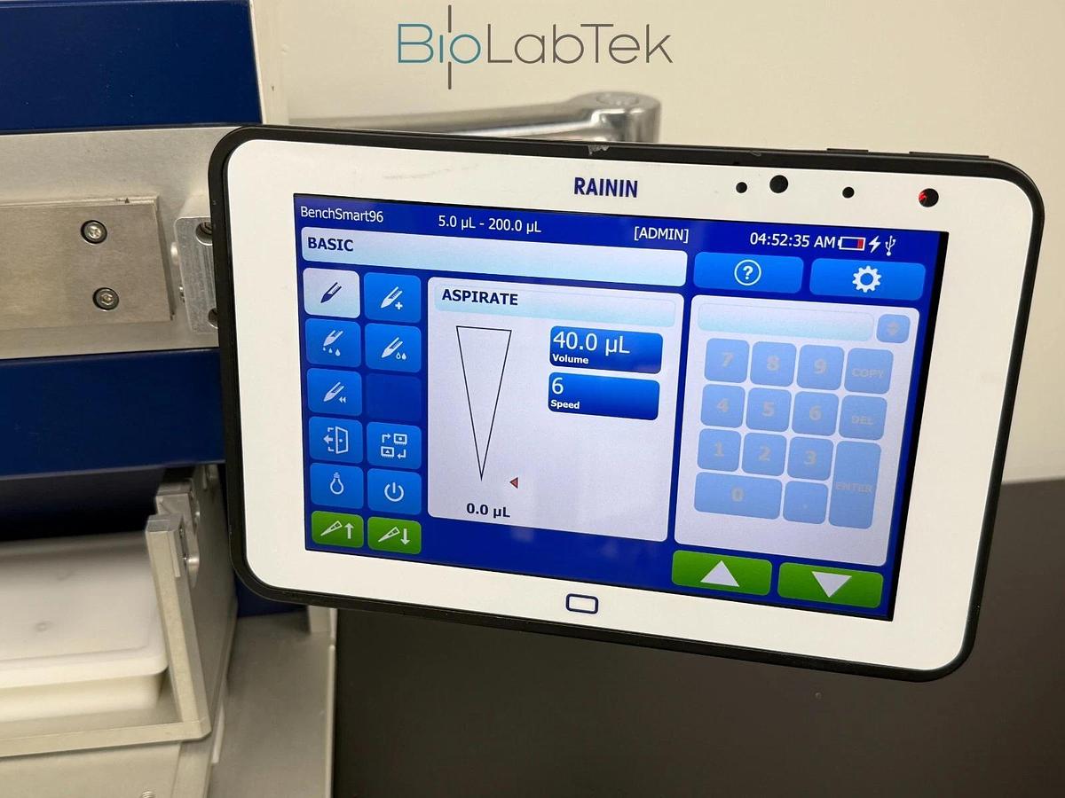 Used Mettler Toledo Rainin BenchSmart 96 pipetting workstation with 5ul-200ul head