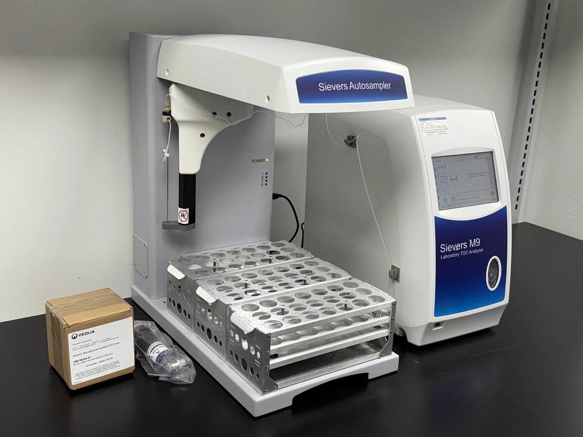 Used Veolia Suez GE Sievers M9 Lab TOC Analyzer with autosampler
