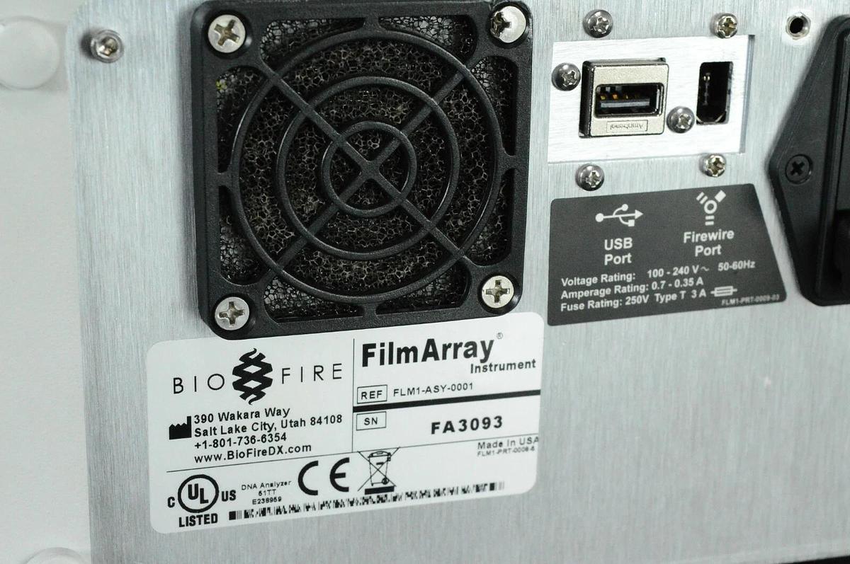 Used BioFire FilmArray 1.0 MultiPlex PCR System