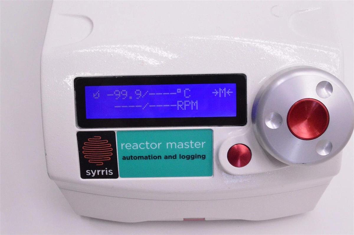 Used Syrris automation and logging Globe reactor master control unit