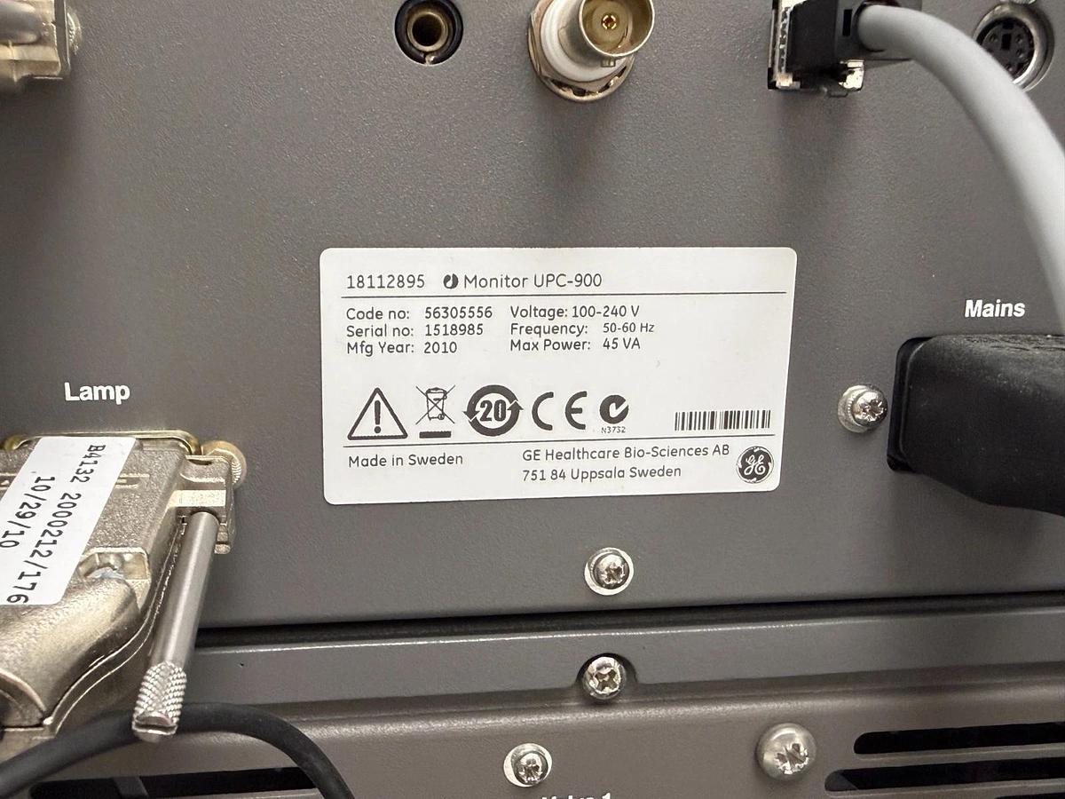 Used GE Cytiva AKTApurifier UPC 100 Protein Purification FPLC System | Akta Benchtop