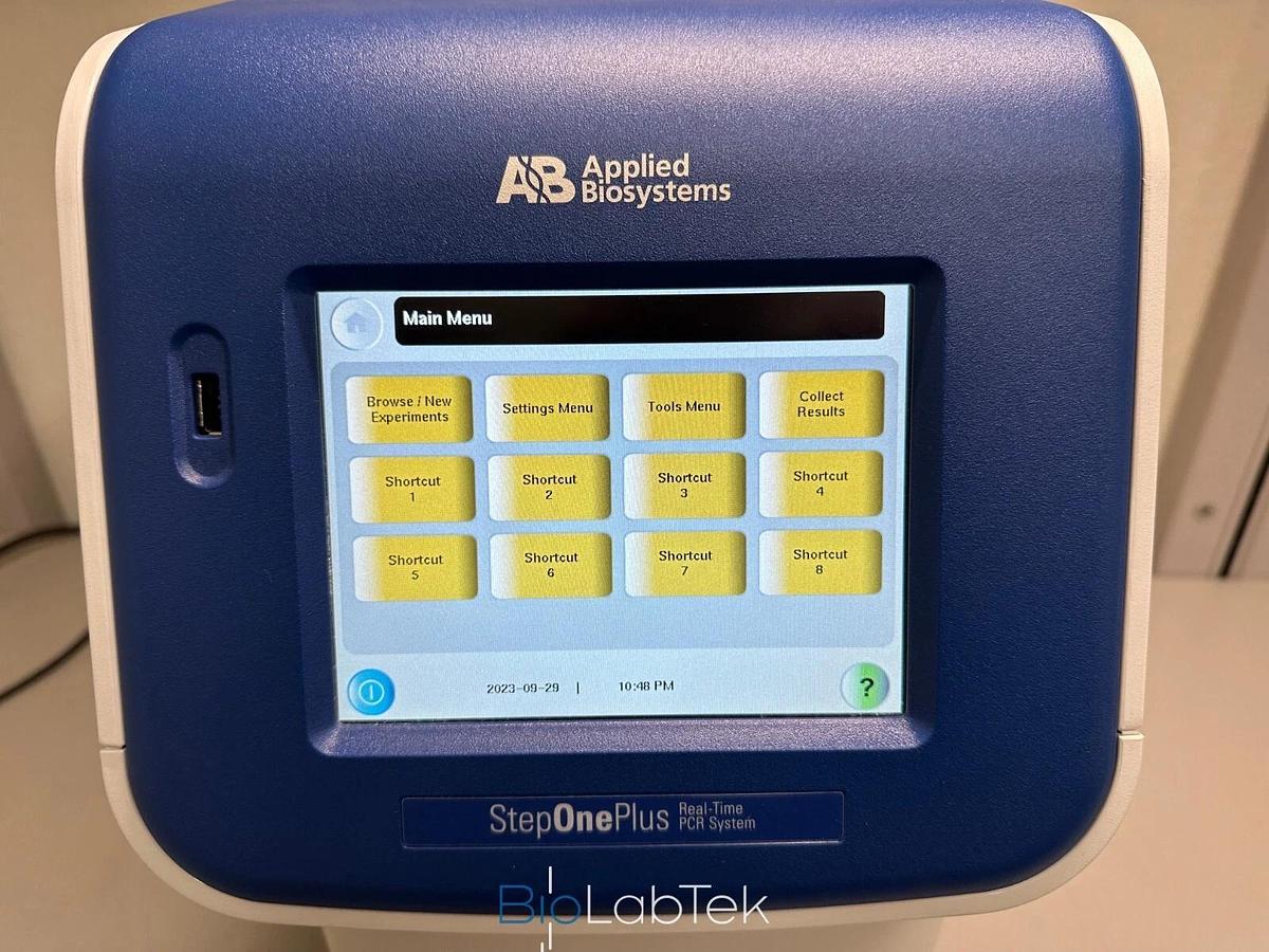 Used AB Applied Biosystems StepOnePlus Real Time 96-well PCR System 2018 ERROR