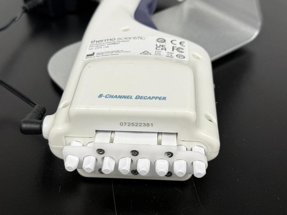 Used Thermo handheld 8-channel capper decapper 4105MAT for Matrix Tubes