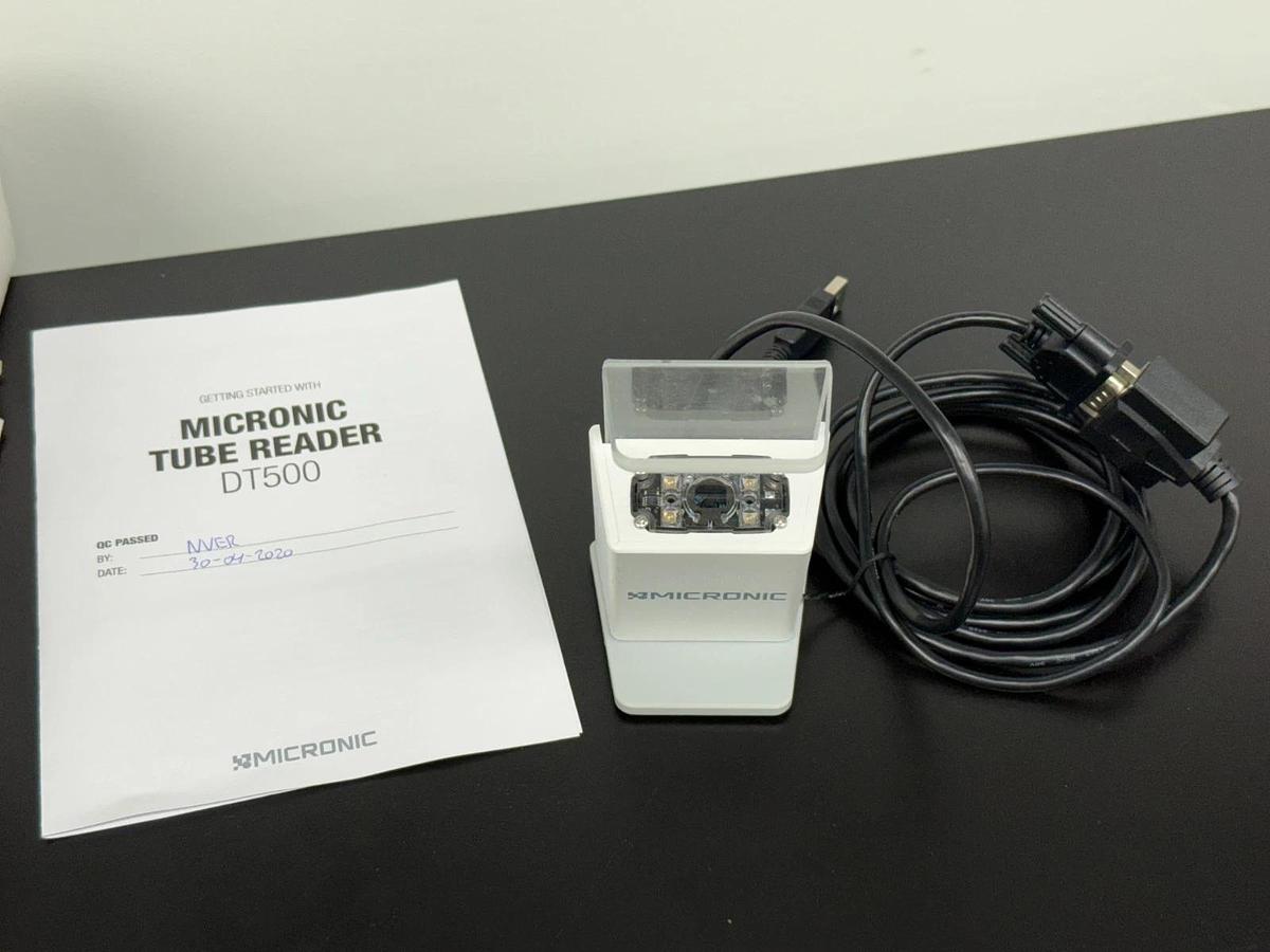 Used Micronic Tracxer Code Reader DT500 | 1D and 2D Barcode Tube Reader