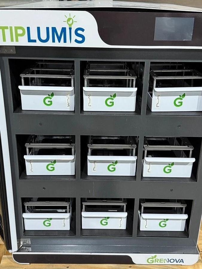 Used Grenova TipLumis HEPA pipette tip drying storage cabinet
