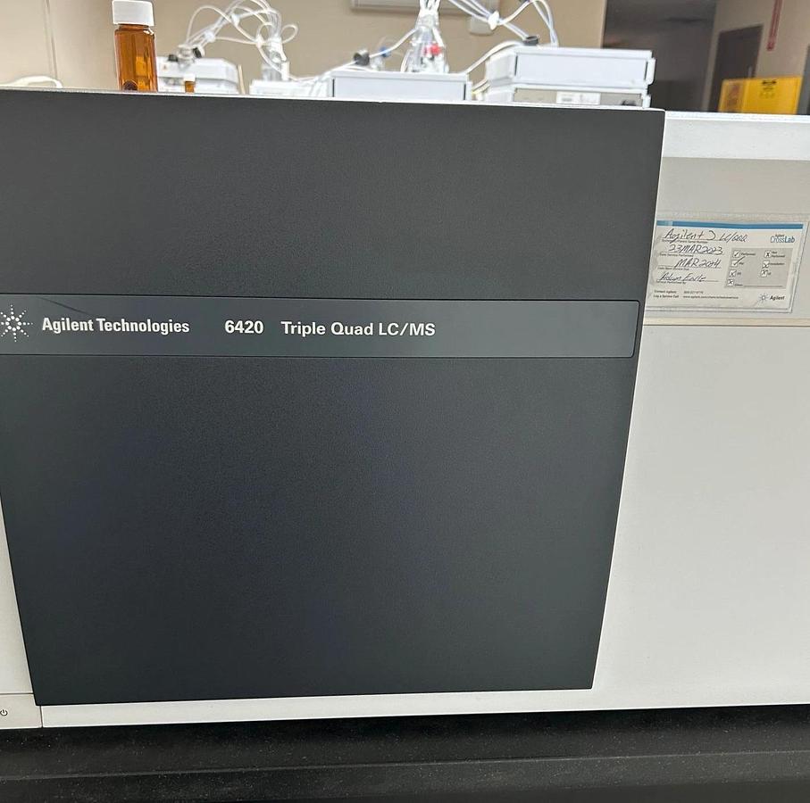 Used Agilent 6420 Triple Quad QQQ LCMS Spectrometer system with pump