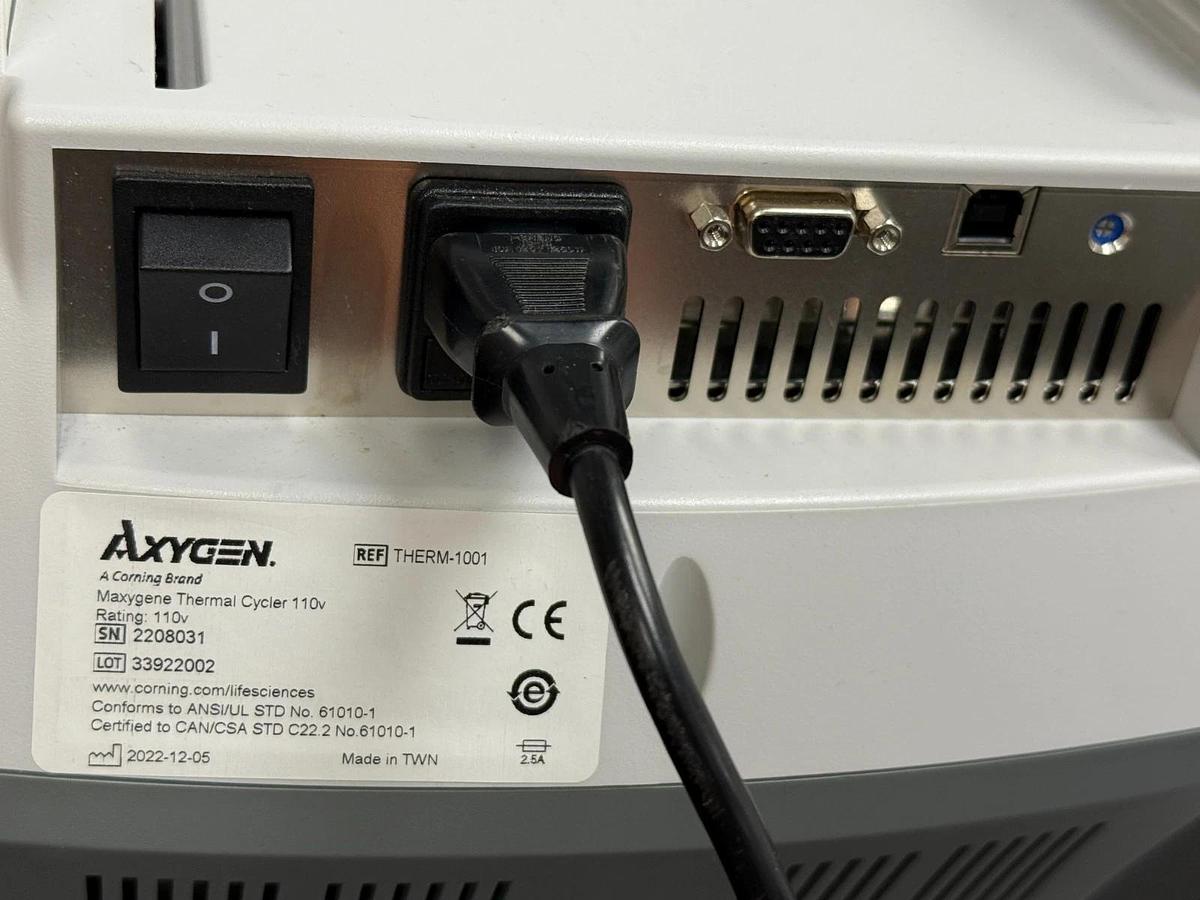 Used Axygen MaxyGene II PCR Thermal Cycler with 96 Wells x 0.2 ml Block 110V