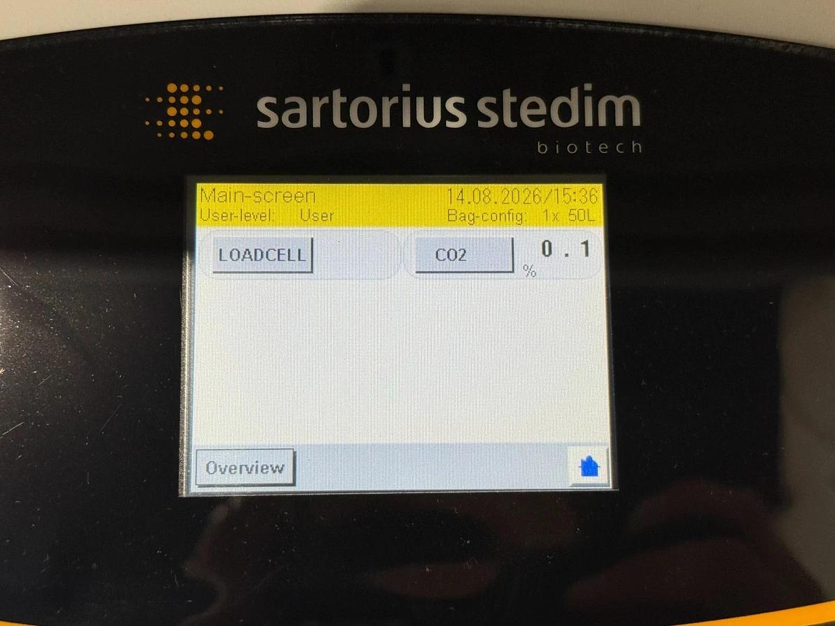 Used Sartorius Stedim BIOSTAT RM 20/50 Wave Rocker Mixing Bioreactor +20L & 50L Trays