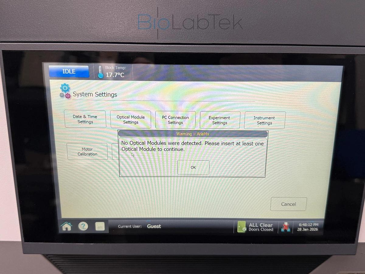 Used Agilent Technologies AriaMx Real-Time PCR system