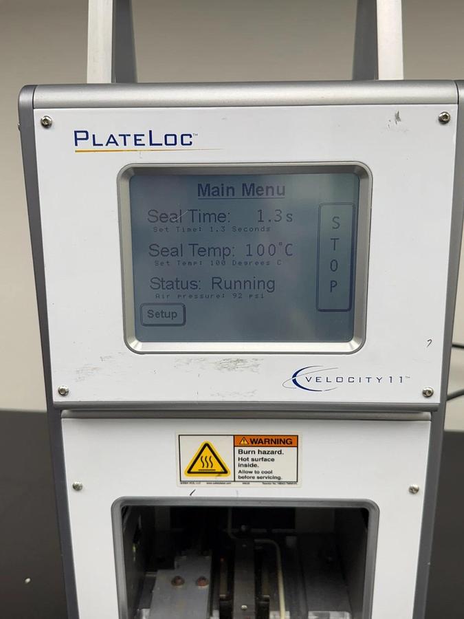 Used Agilent Velocity11 PlateLoc Thermal Microplate Sealer | PCR & Compound Storage
