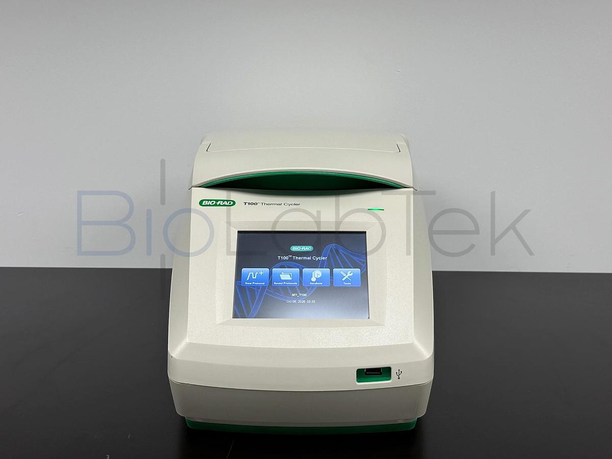 Used Bio-Rad T100 Thermal Cycler | 96-Well Gradient PCR Low Hours