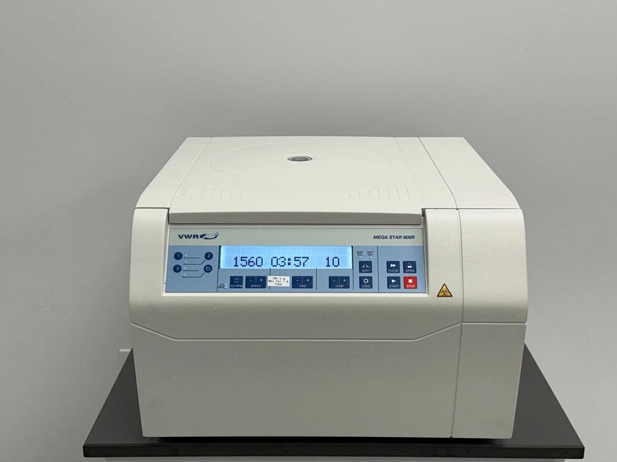 Used VWR Thermo Mega Star 600R small Refrigerated bench Centrifuge w/TX-150 rotor '23