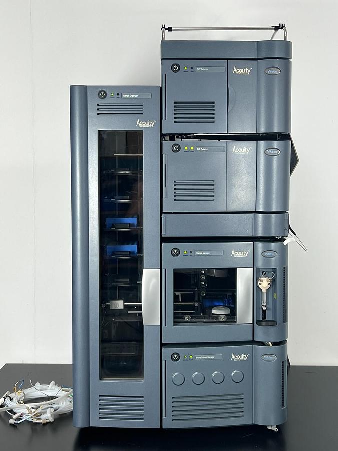 Used Waters Acquity UPLC HPLC TUV FLR organizer sample and binary manager heater tray