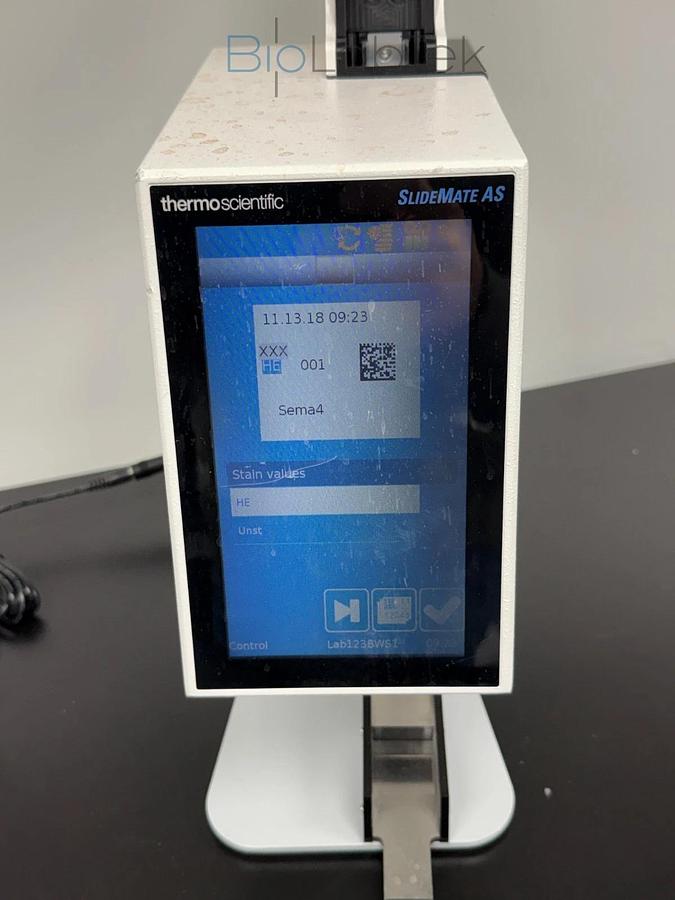 Used Thermo SlideMate AS Histology Slide Printer w/ Delivery System