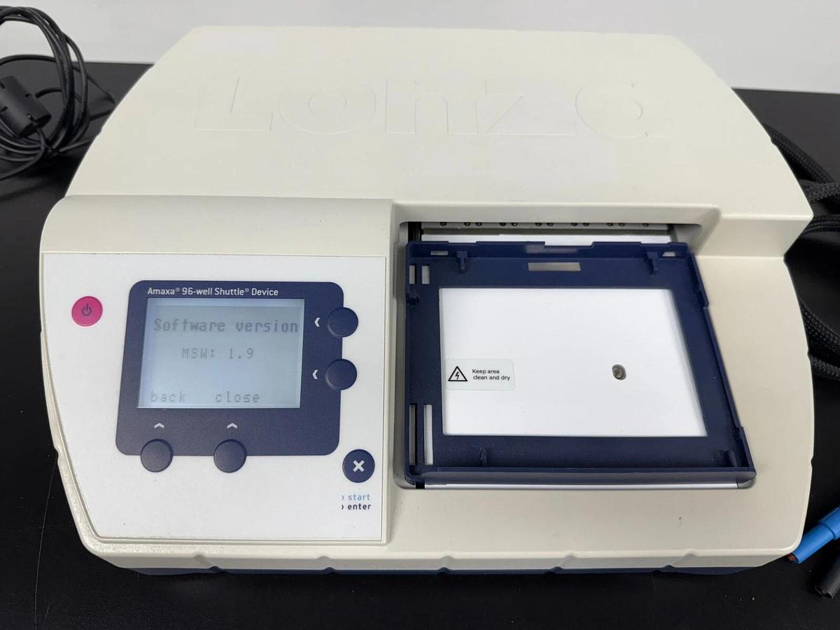 Used Lonza Amaxa Nucleofector 96-well plate Shuttle system
