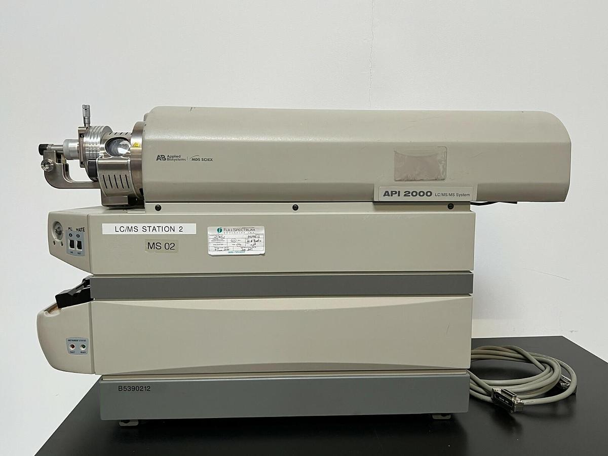 Used Applied Biosystems Sciex API 2000 LC/MS/MS Mass Spectrometer yr.2002 w/Warranty