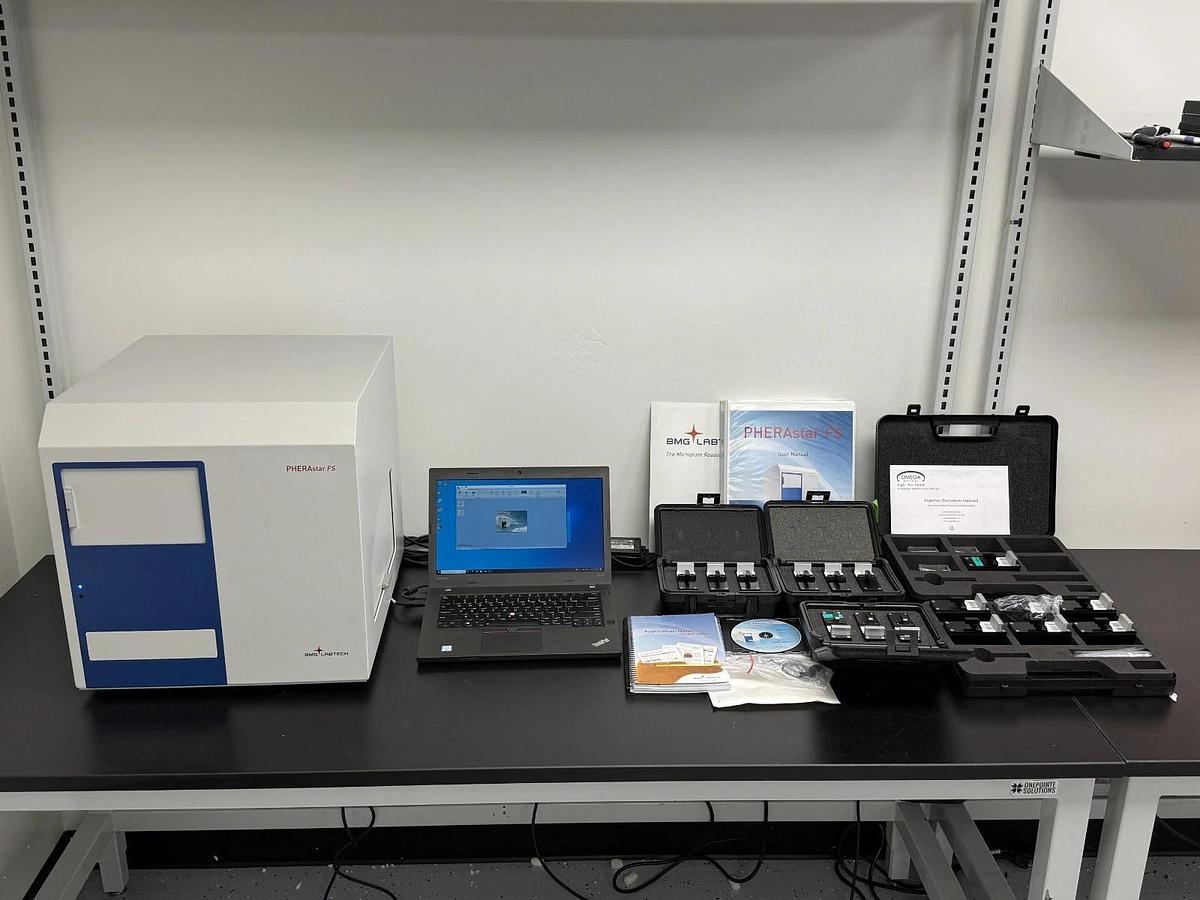 Used BMG LABTECH PHERAstar FS Multimode Microplate Reader | HTS 1536 16-modules Soft