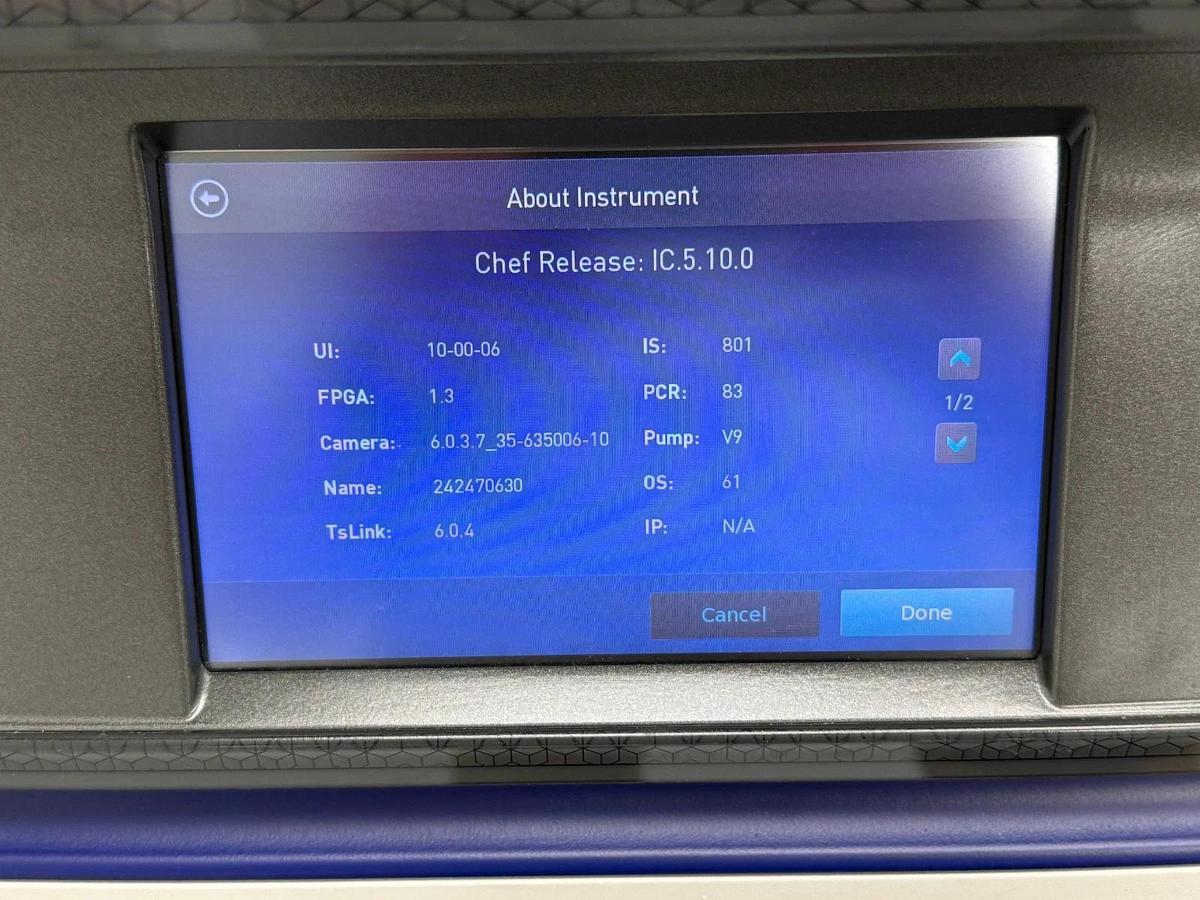 Used Ion Torrent by Thermo Fisher Scientific | Ion Chef & S5 XL Sequencer System