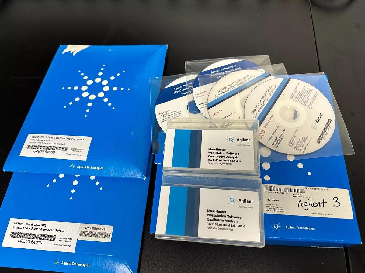 Used Agilent 6420 Triple Quad Clinical LC/MS Spectrometer / HPLC / PC Setup
