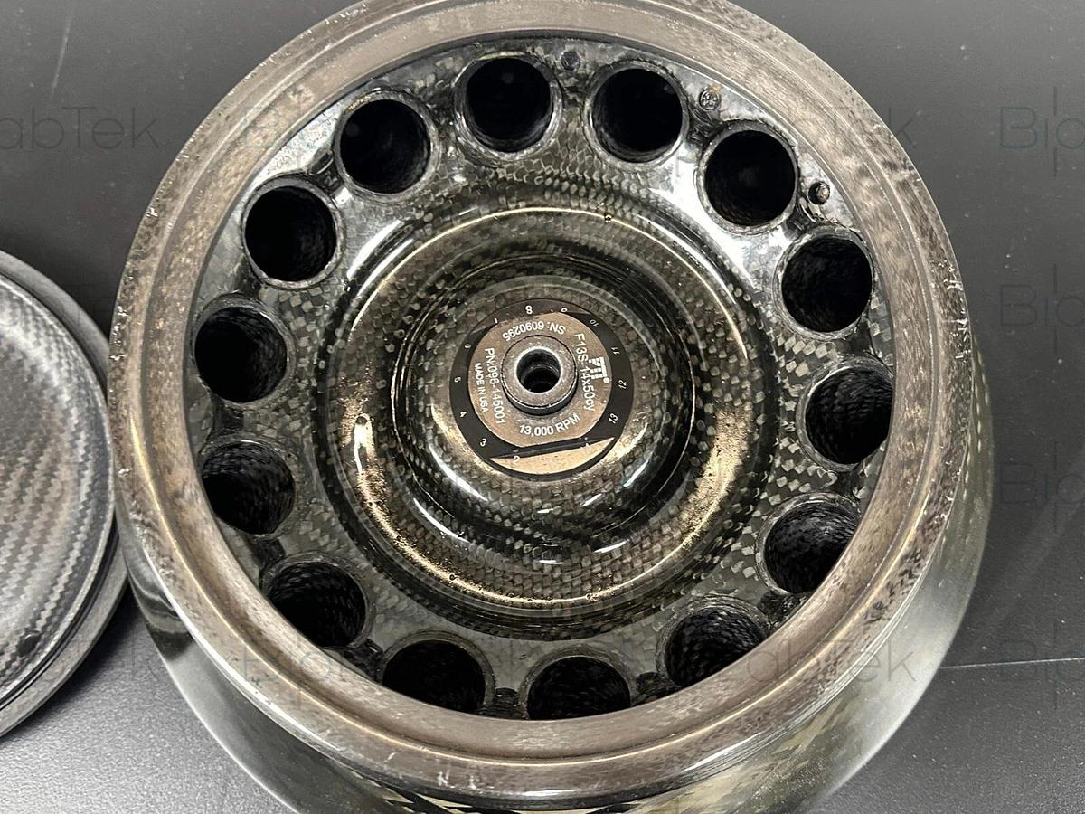 Used Thermo Fiberlite 14x50ml Fixed Angle Rotor F13-14x50cy Sorvall RC2 RC5 RC6 RC26