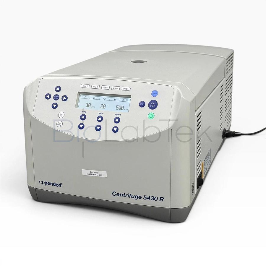 Used Eppendorf Centrifuge 5430R Refrigerated Centrifuge with A-2-MTP Plate Rotor