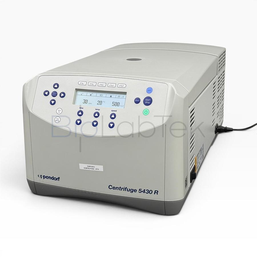 Used Eppendorf Centrifuge 5430R Refrigerated Centrifuge with A-2-MTP Plate Rotor