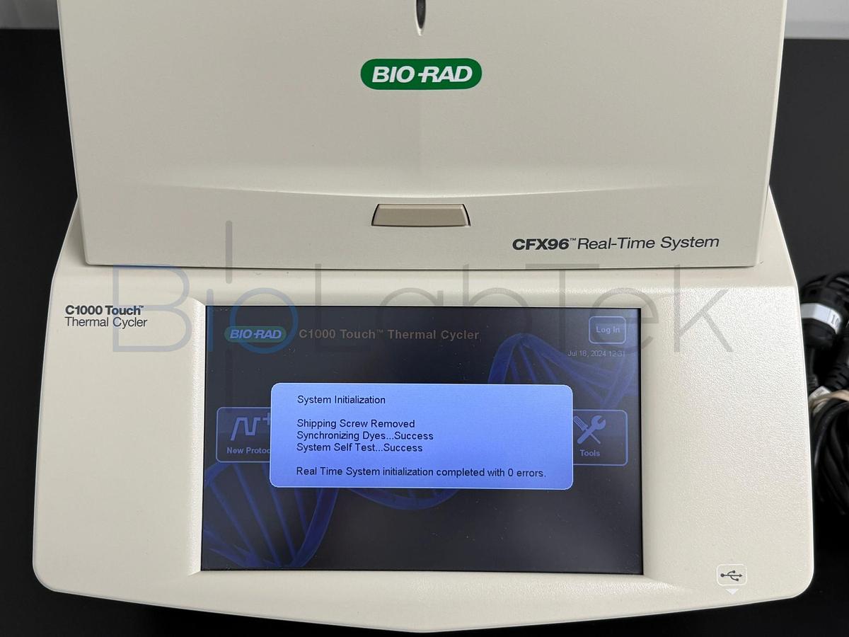 Used Bio-Rad CFX96 Touch Real-Time PCR Detection System | Low Hours