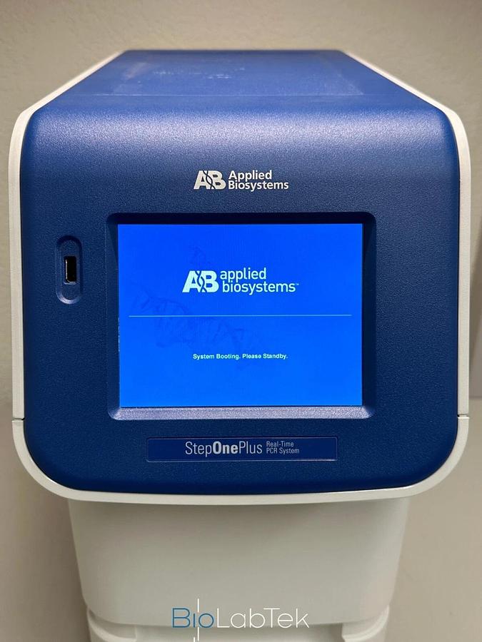 Used AB Applied Biosystems StepOnePlus Real Time 96-well PCR System 2018 ERROR