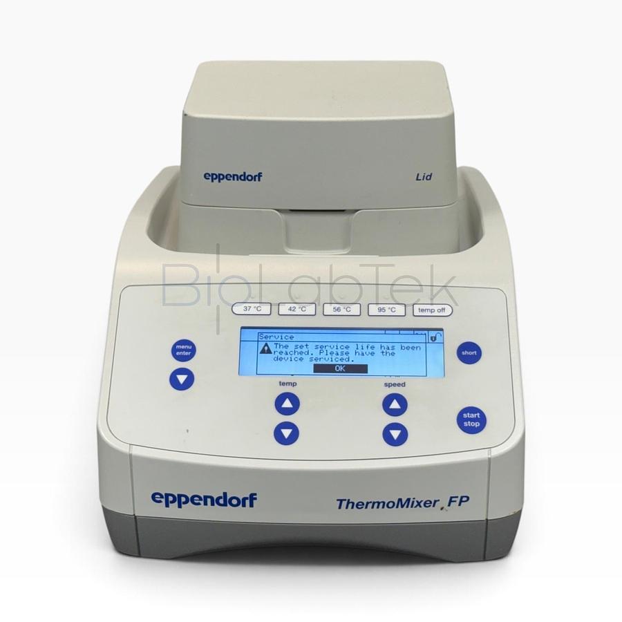 Used Eppendorf ThermoMixer FP 5385 Heating Shaker | with Microplate adapter & lid