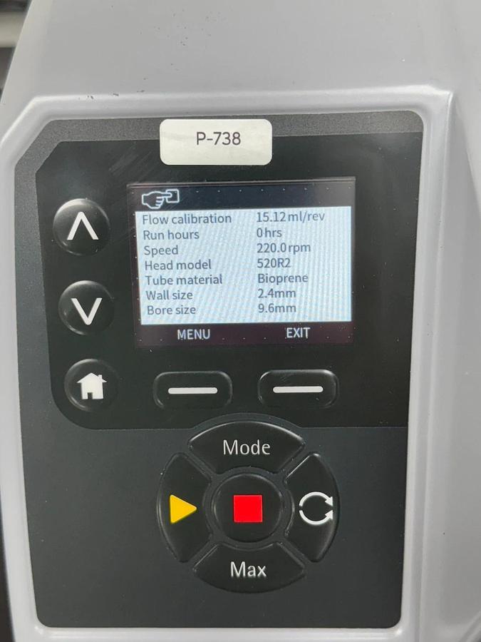 Used Watson Marlow 530S IP66 Peristaltic Process pump with 2.4mm head